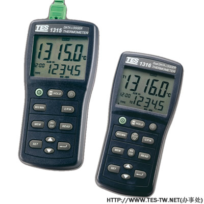 TES-1315单通道温度计（记录型）