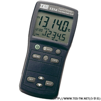 TES-1314双通道温度计（高精度型）
