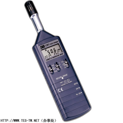 TES-1361C温湿度记录仪RS232